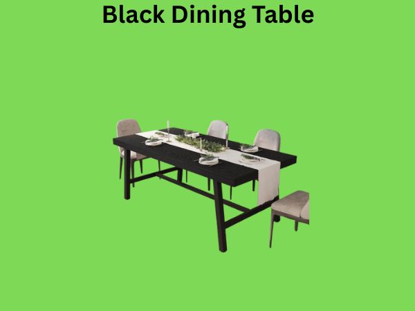Black Dining Table