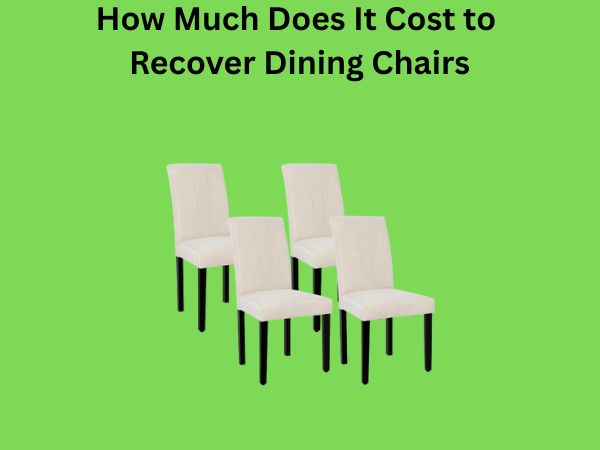 How Much Does It Cost to Recover Dining Chairs