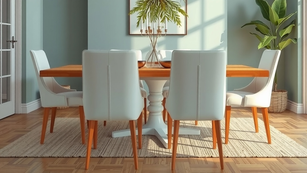 Caring for Your White Leather Dining Chairs
