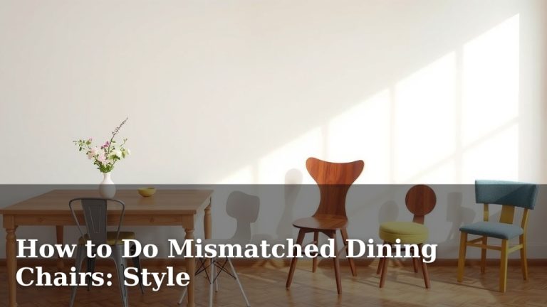 How to Do Mismatched Dining Chairs: Style