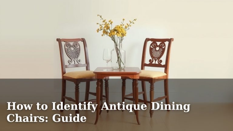 How to Identify Antique Dining Chairs: Guide