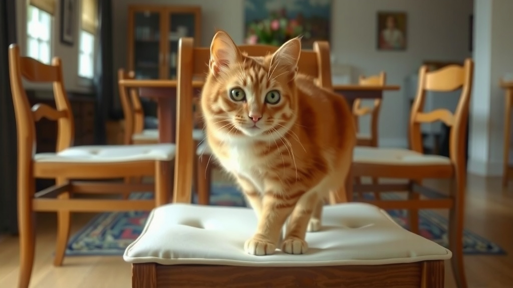 Making Your Dining Chairs Less Appealing to Cats