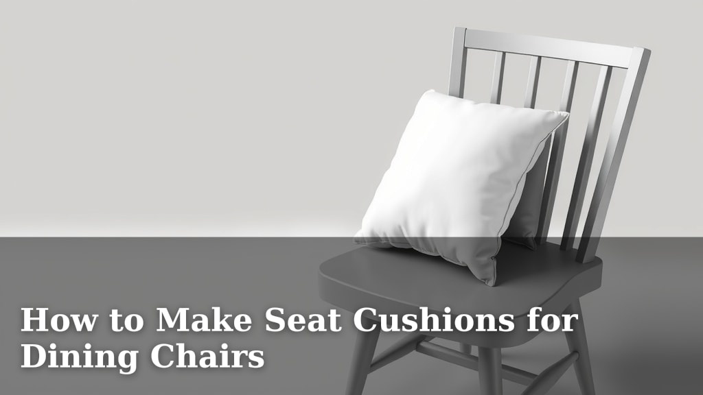 How to Make Seat Cushions for Dining Chairs