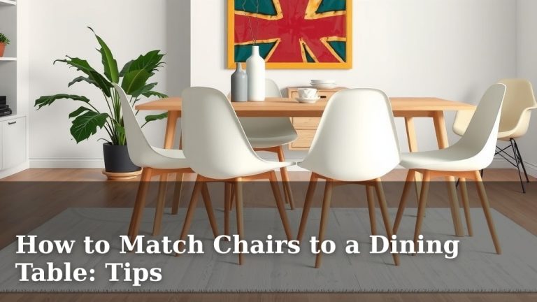 How to Match Chairs to a Dining Table: Tips