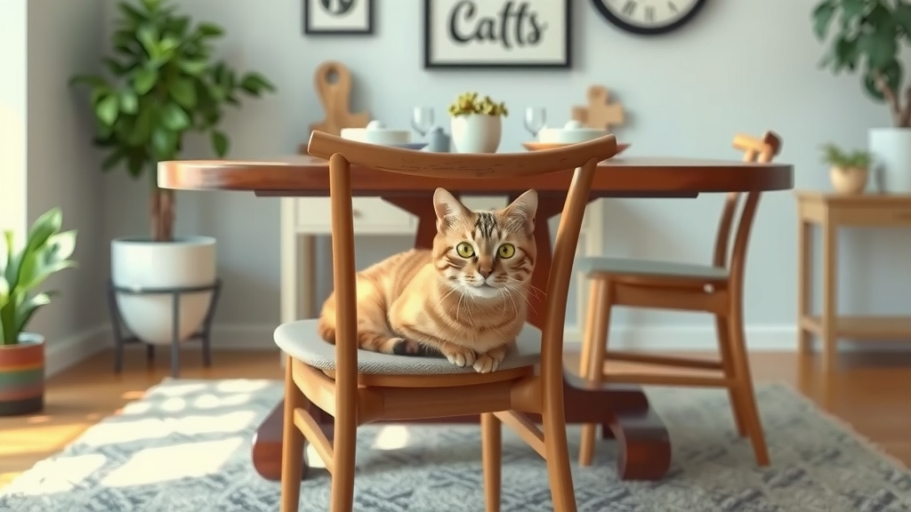Keeping Your Dining Chairs Looking New With Cats Around