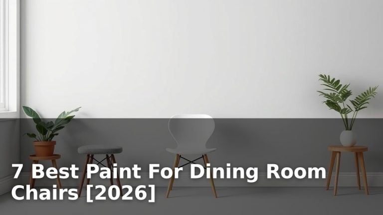 7 Best Paint For Dining Room Chairs [2026]