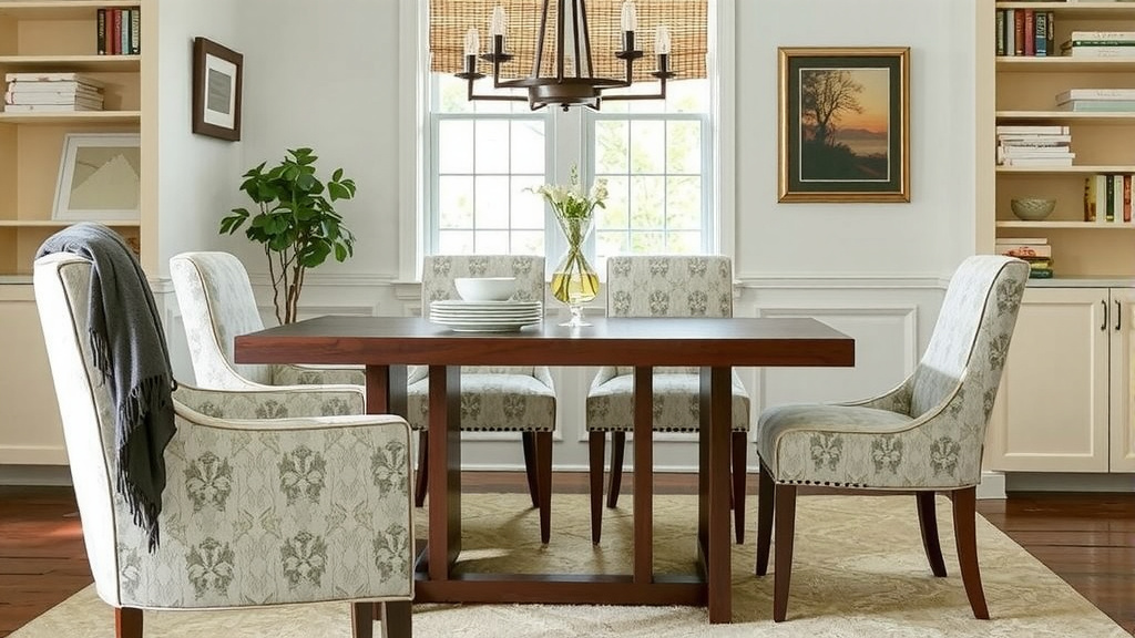 Giving Your Dining Chairs a Fabric Makeover