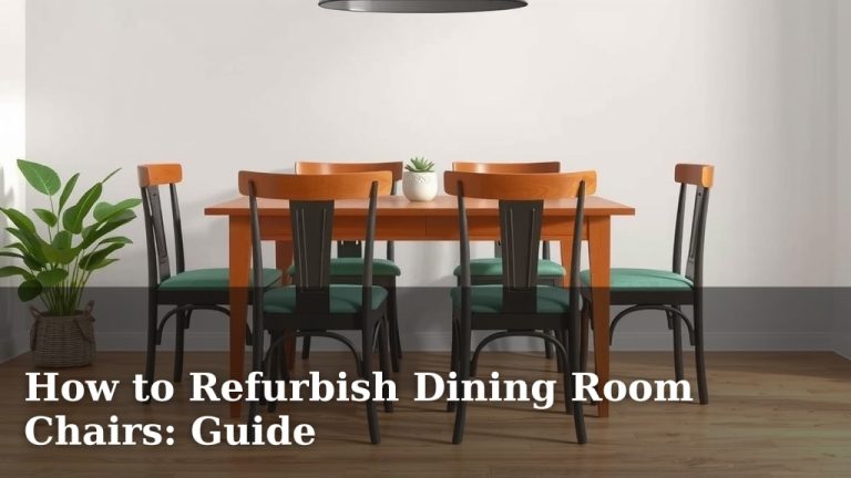 How to Refurbish Dining Room Chairs: Guide