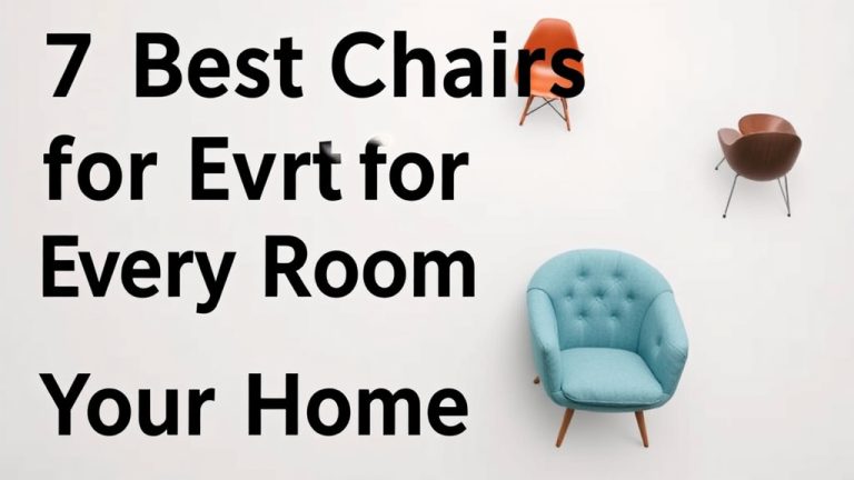 7 Best Chairs for Every Room in Your Home