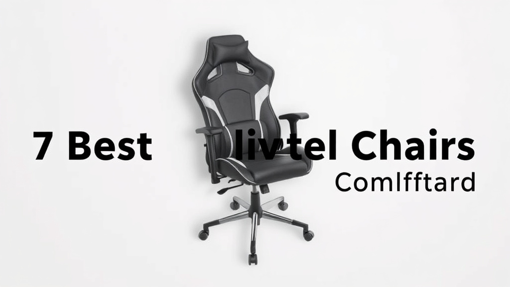 7 Best Swivel Gaming Chairs for Ultimate Comfort