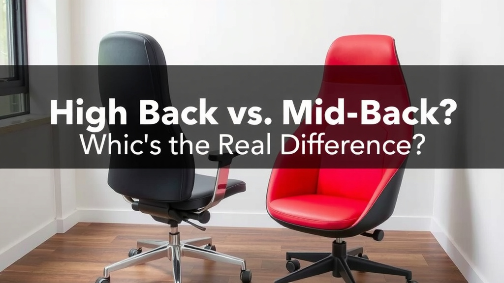 High Back vs. Mid-Back: What's the Real Difference?